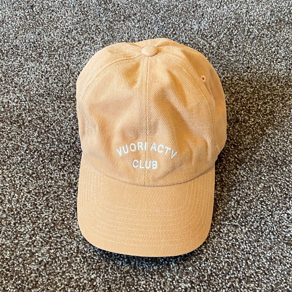 Vuori Actv Club Peach Ball Cap Hat